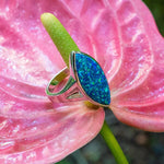 Prismé Opal Mandorla Cocktail Ring Ring Island by Koa Nani 