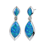 Prismé Opal Mandorla Earrings Earrings Island by Koa Nani 