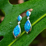Prismé Opal Mandorla Earrings Earrings Island by Koa Nani 
