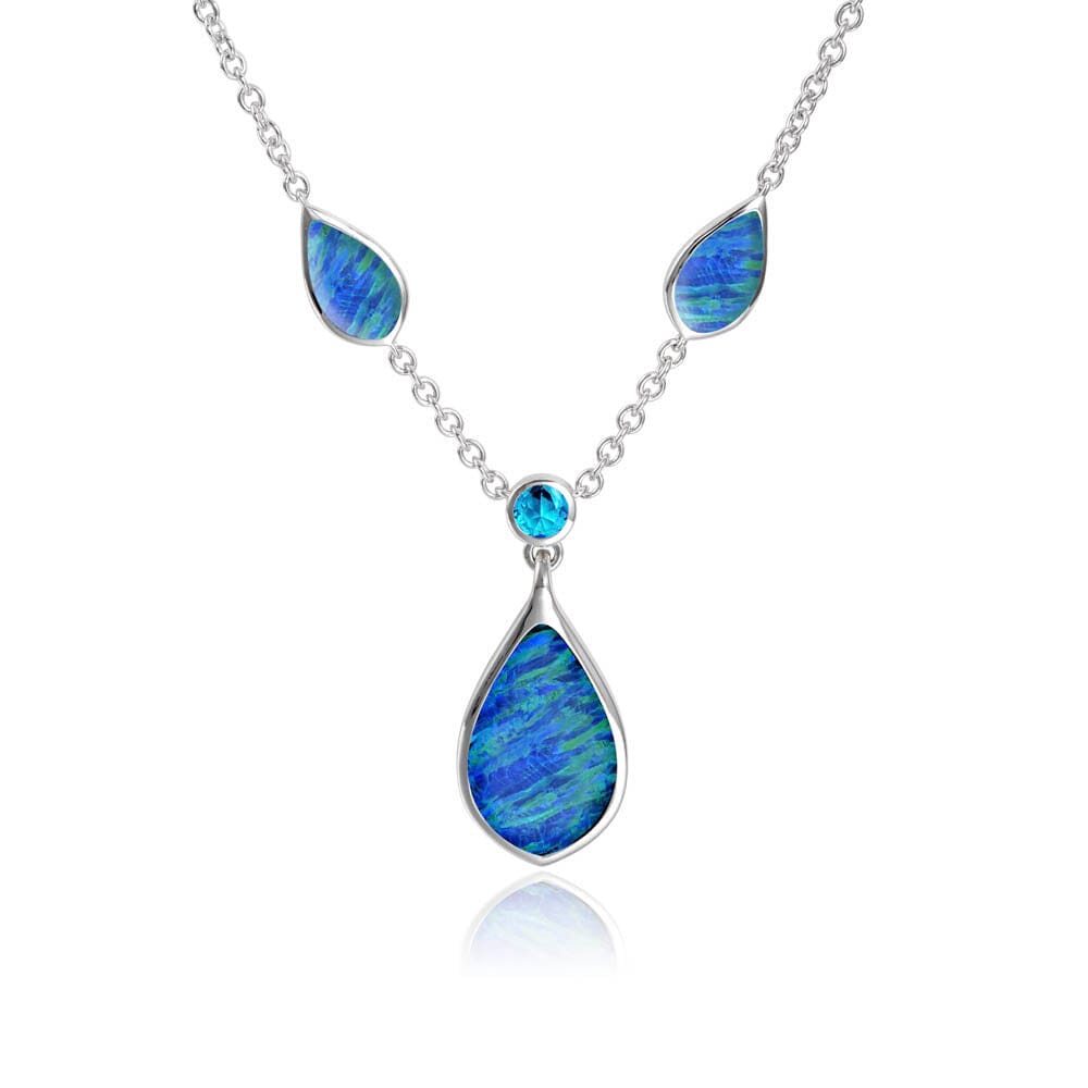 Prismé Opal Mandorla Necklace Necklace Island by Koa Nani 