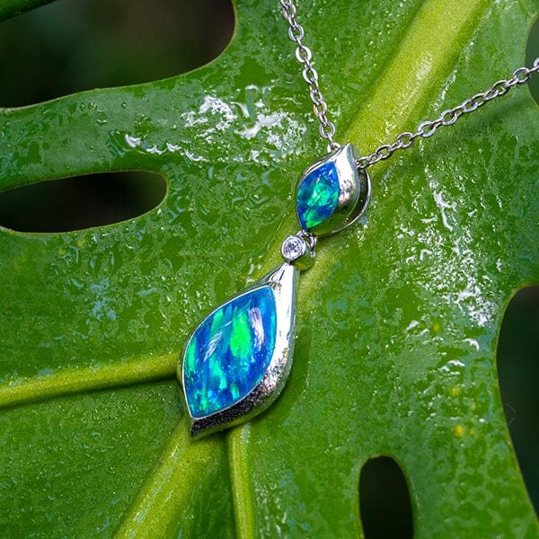 Prismé Opal Mandorla Pendant Pendant Island by Koa Nani 