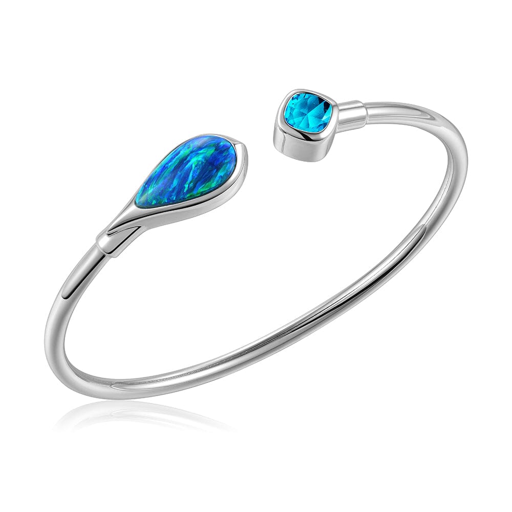 Prismé Opal Mandorla Splash Sleek Bangle Bangle Island by Koa Nani 