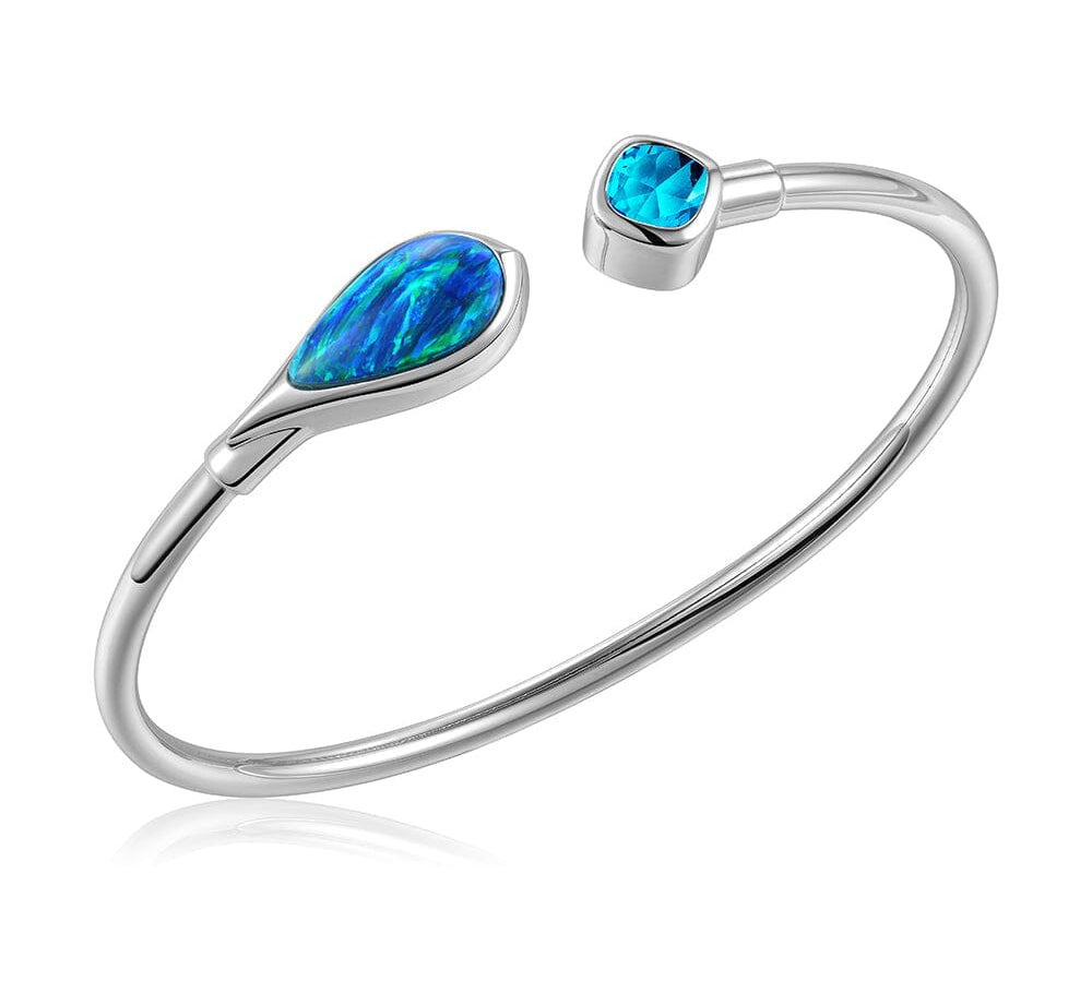 Prismé Opal Mandorla Splash Sleek Bangle Bangle Island by Koa Nani 