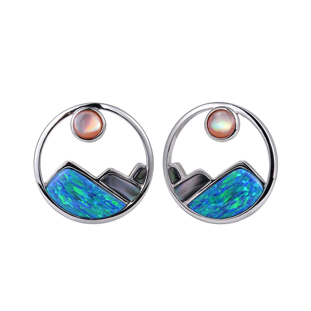 Prismé Opal Mountain Earrings Earrings Island by Koa Nani 