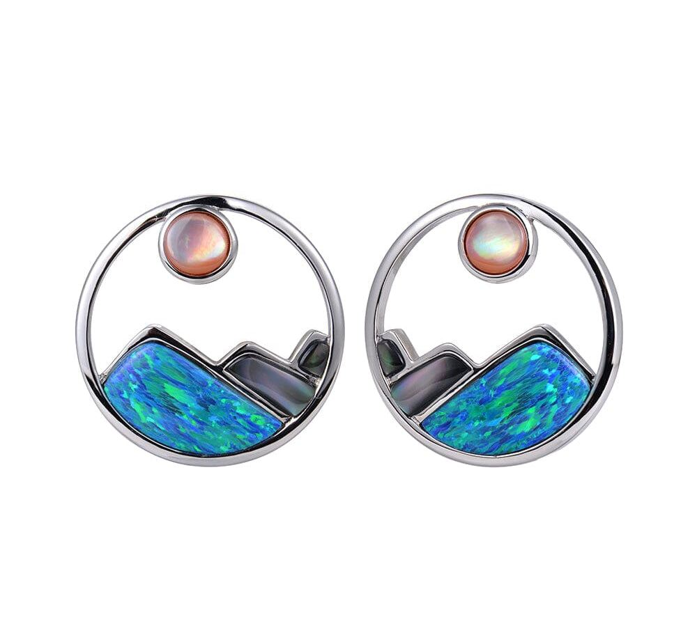 Prismé Opal Mountain Earrings Earrings Island by Koa Nani 