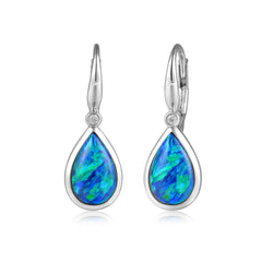 Prismé Opal Teardrop Earrings Earrings Island by Koa Nani 