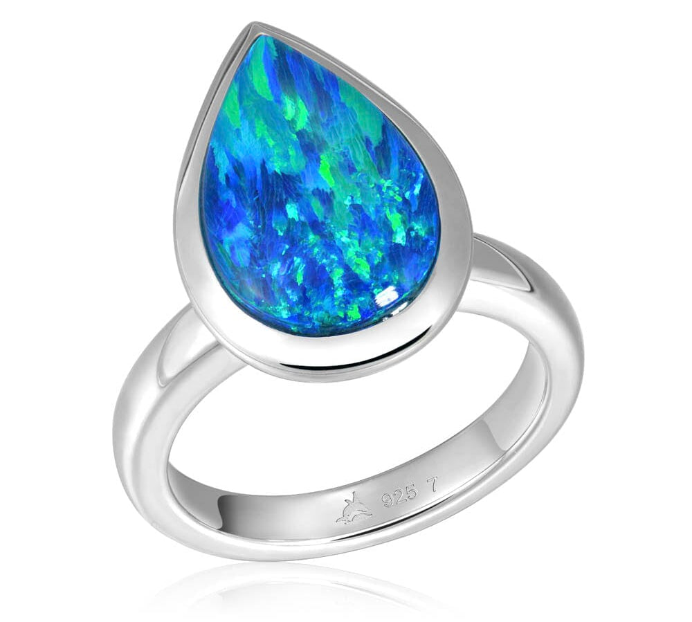 Prismé Opal Teardrop Ring Ring Island by Koa Nani 