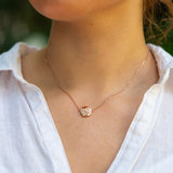 Pualani Plumeria Scroll Necklace Necklace Island by Koa Nani 