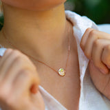 Pualani Plumeria Scroll Necklace Necklace Island by Koa Nani 
