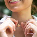 Pualani Plumeria Scroll Necklace Necklace Island by Koa Nani 