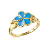 Sea Blue Grand Plumeria Ring Ring Island by Koa Nani 5 