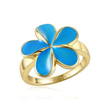 Sea Blue Pua Melia Ring Ring Island by Koa Nani 5 