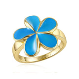 Sea Blue Pua Melia Ring Ring Island by Koa Nani 6 