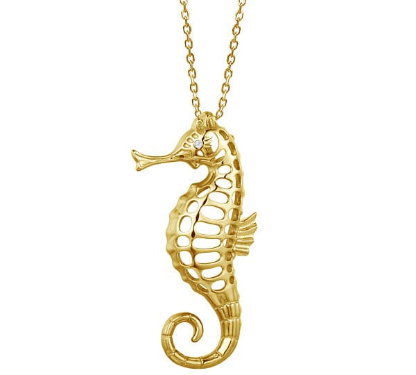 Seahorse Pendant Pendant Island by Koa Nani 