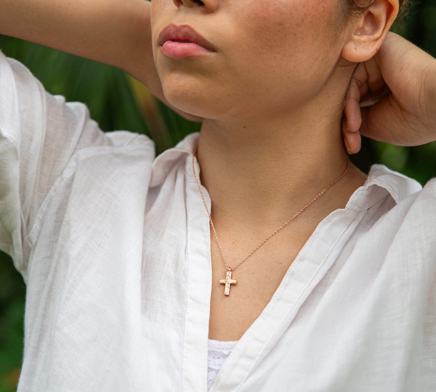 Seraphina Cross Pendant Pendant Island by Koa Nani 