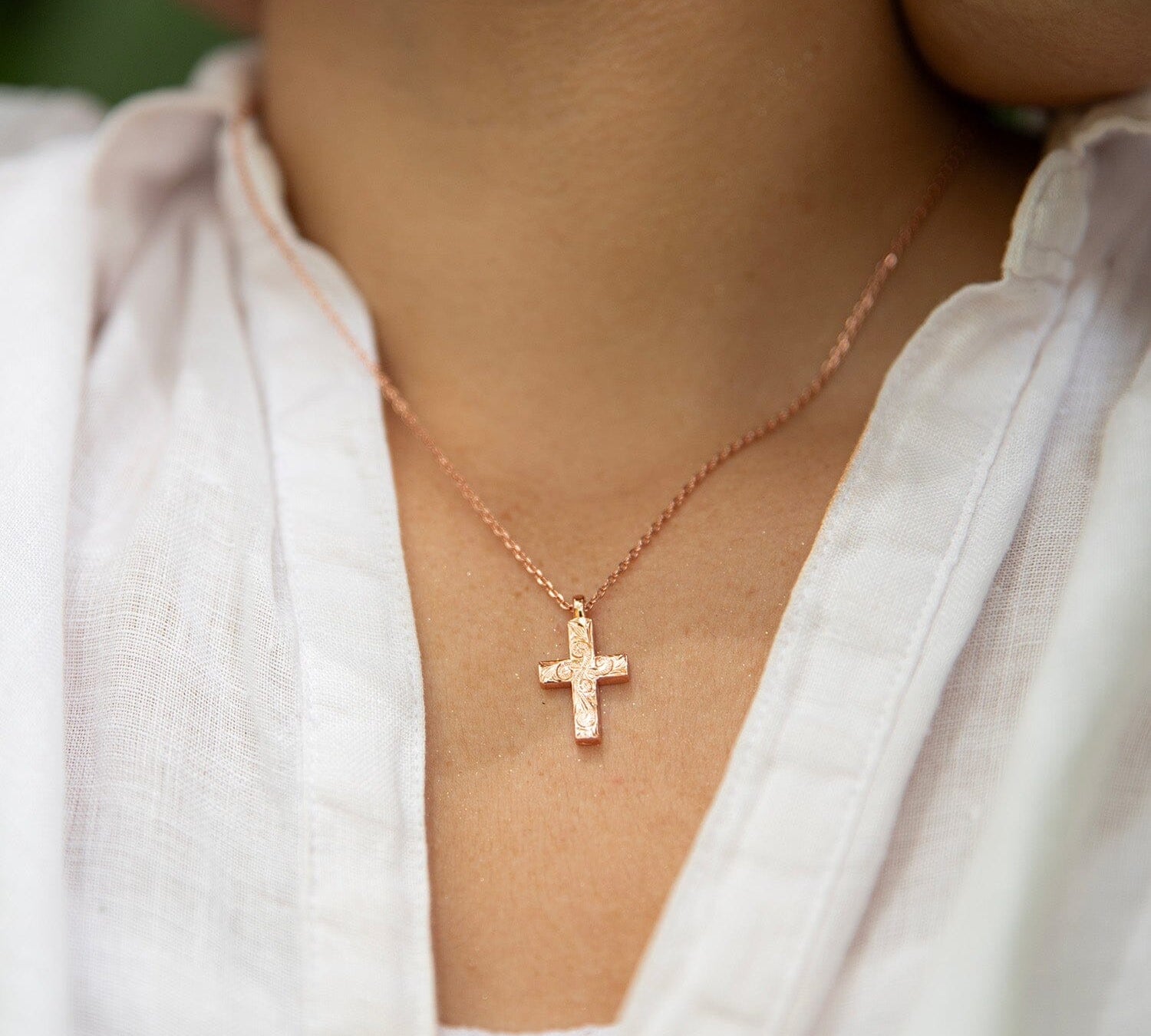 Seraphina Cross Pendant Pendant Island by Koa Nani 