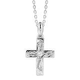 Seraphina Topaz Cross Pendant Pendant Island by Koa Nani Sterling Silver w/ Topaz 