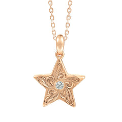 Solara Hoku Pendant Pendant Island by Koa Nani Rose Gold Vermeil 