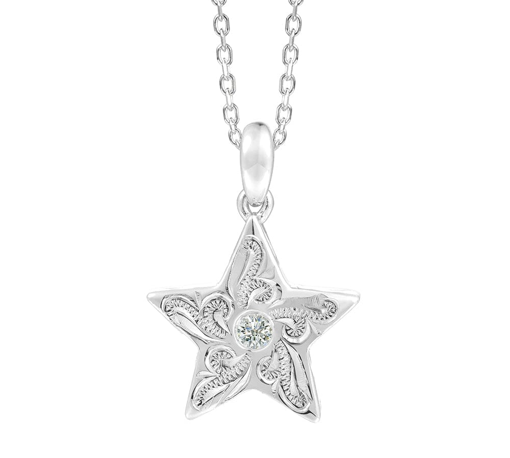 Solara Hoku Pendant Pendant Island by Koa Nani Sterling Silver 