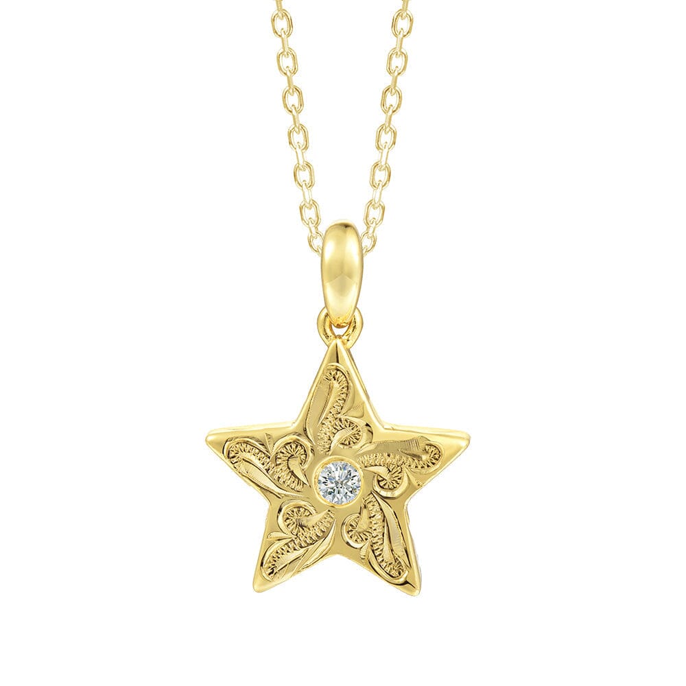 Solara Hoku Pendant Pendant Island by Koa Nani Gold Vermeil 