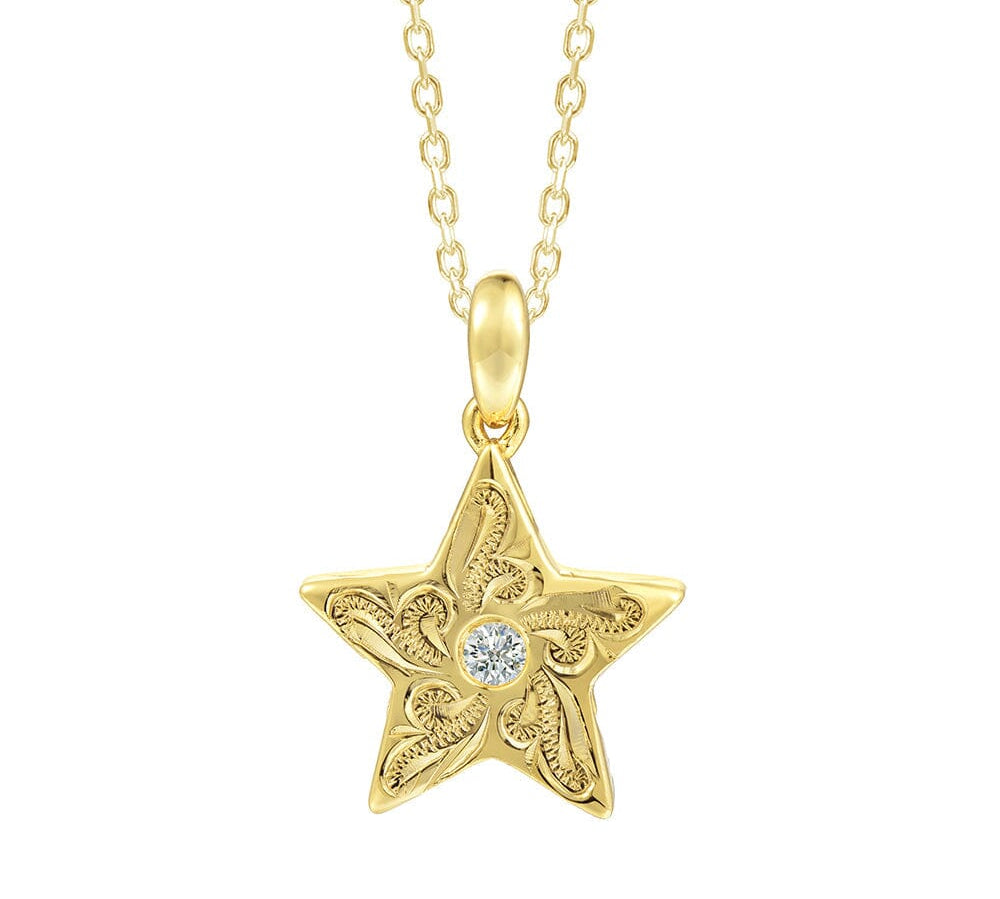 Solara Hoku Pendant Pendant Island by Koa Nani Gold Vermeil 