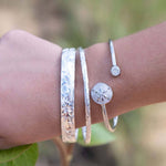 Sunset Sand Dollar Sleek Bangle Bangle Island by Koa Nani 