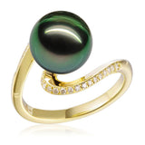 Tahitian Pearl Pacific Grace Ring Ring Island by Koa Nani 