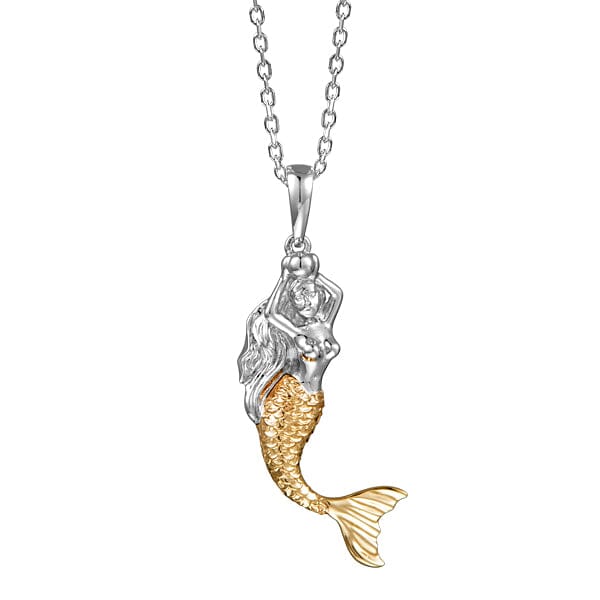 Two-Tone Lanikai Mermaid Pendant Pendant Island by Koa Nani 