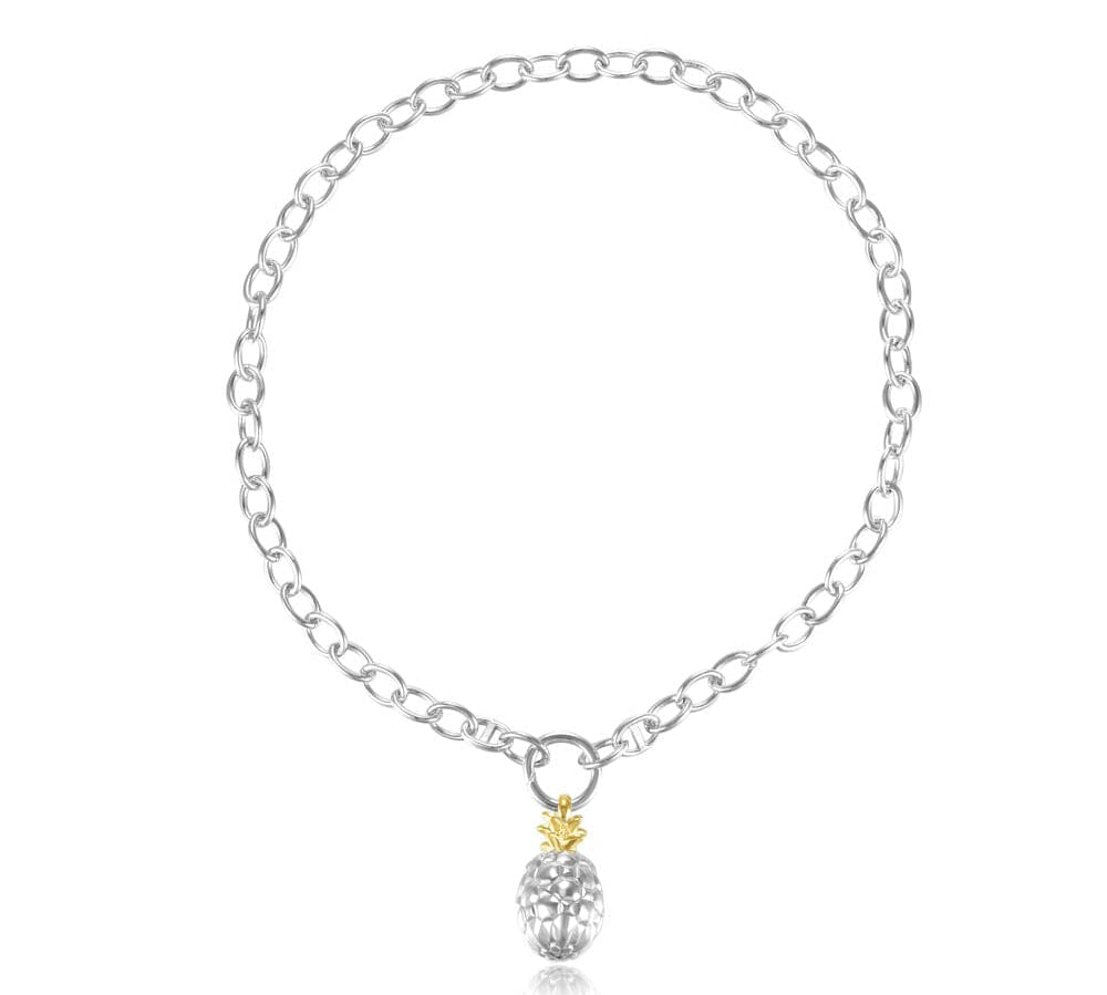 Two-Tone Royal Pineapple Necklace Necklace Island by Koa Nani 