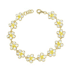 White Pua Melia Bracelet Bracelet Island by Koa Nani 