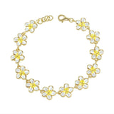 White Pua Melia Bracelet Bracelet Island by Koa Nani 
