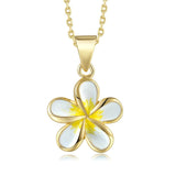 White Pua Melia Necklace Necklace Island by Koa Nani 18mm 