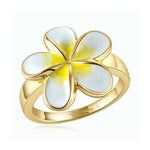 White Pua Melia Ring Ring Island by Koa Nani 7 