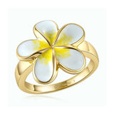 White Pua Melia Ring Ring Island by Koa Nani 7 