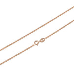 14K Rose Gold Rope Chain Island by Koa Nani 