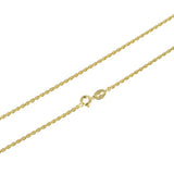 14K Yellow Gold Rope Chain Island by Koa Nani 