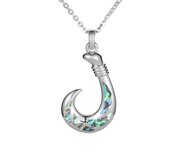 Abalone Atlantis Fishhook Pendant Pendant Island by Koa Nani 