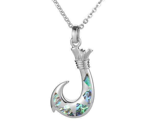 Abalone Bahamas Fish Hook Pendant Pendant Island by Koa Nani 