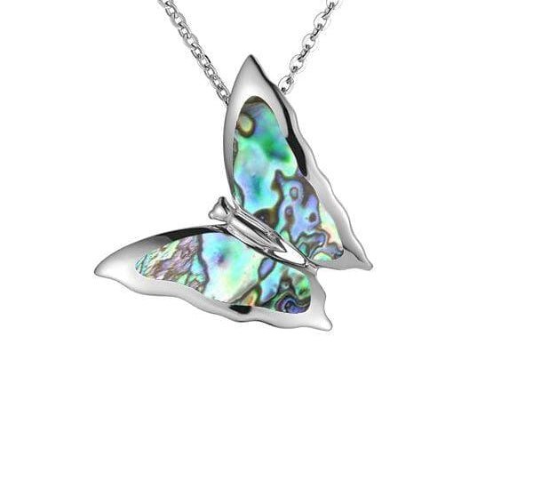 Abalone Butterfly Pendant Pendant Island by Koa Nani 