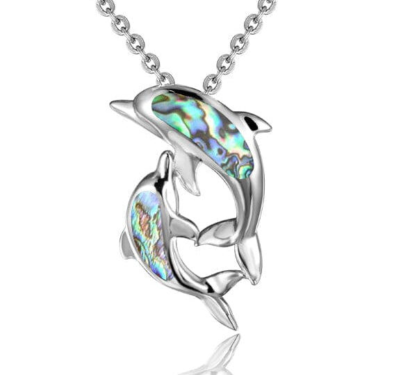 Abalone Dolphin Lover Pendant Pendant Island by Koa Nani 