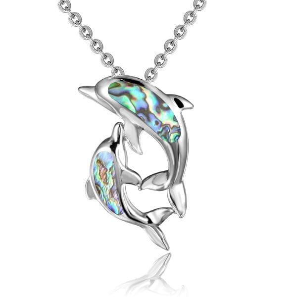 Abalone Dolphin Lover Pendant Pendant Island by Koa Nani 