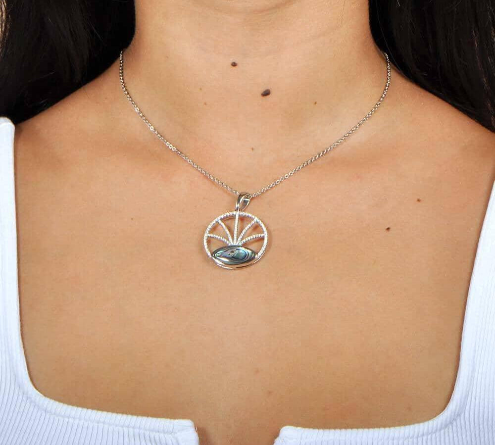 Abalone Fountain Pendant Pendant Island by Koa Nani 