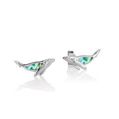 Abalone Humpback Whale Earrings Earrings Island by Koa Nani 