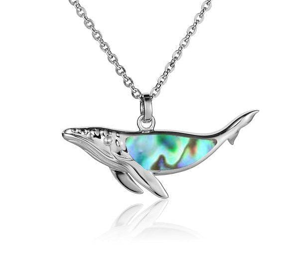 Abalone Humpback Whale Pendant Pendant Island by Koa Nani 