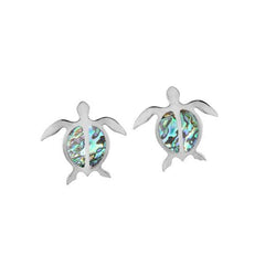 Abalone Lanai Honu Earrings Earrings Island by Koa Nani 