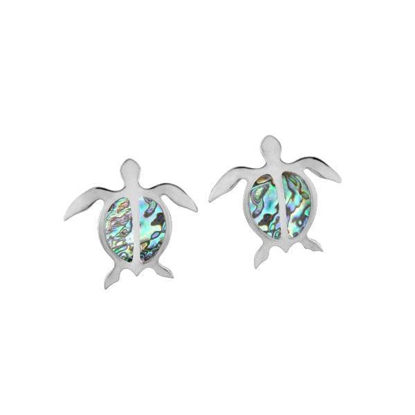 Abalone Lanai Honu Earrings Earrings Island by Koa Nani 