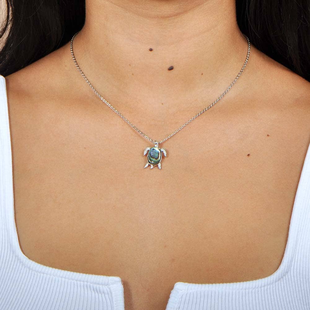 Abalone Na Pali Honu Pendant Pendant Island by Koa Nani 