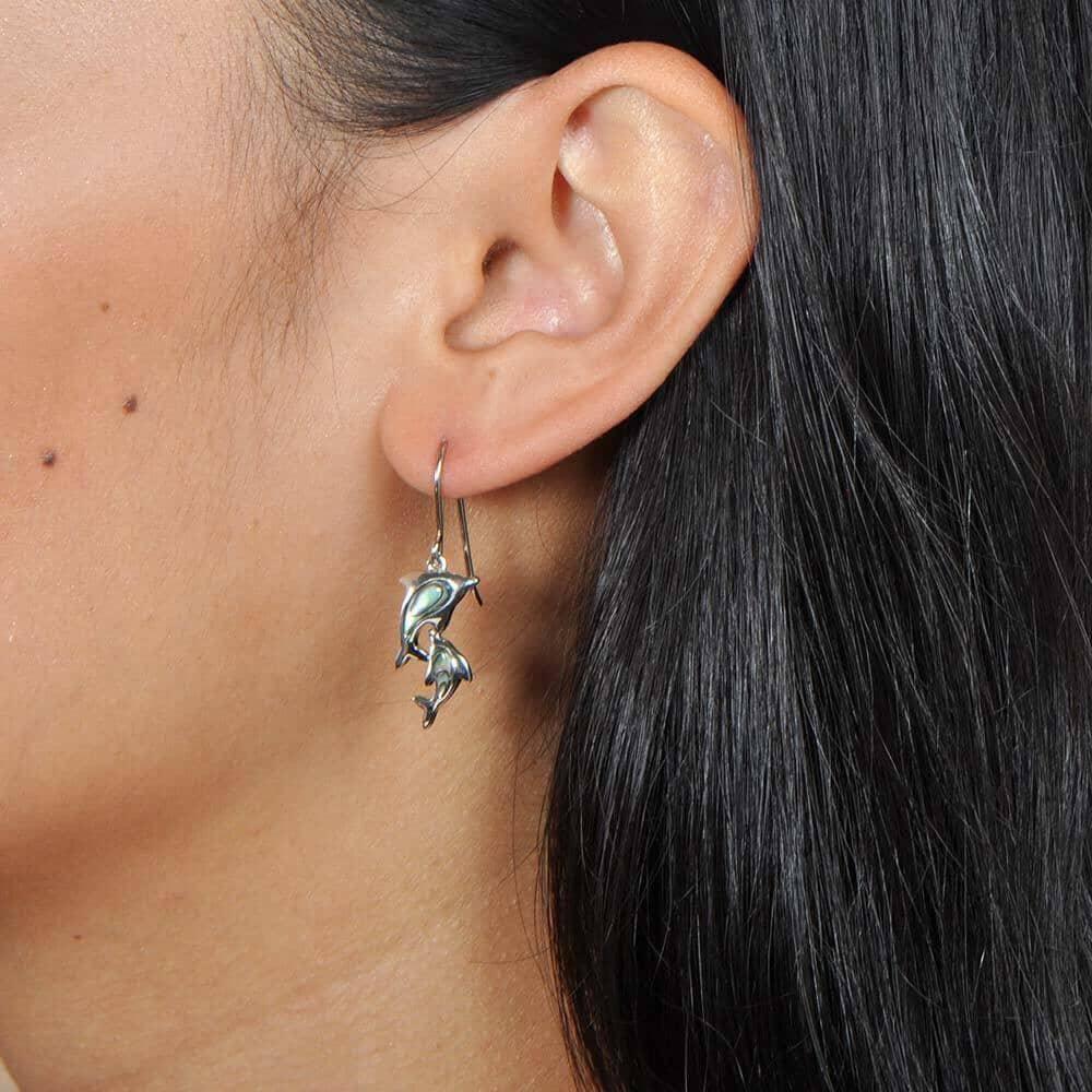 Abalone Naia Lovers Earrings Earrings Island by Koa Nani 