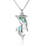 Abalone Nai’a Lovers Pendant Pendant Island by Koa Nani 
