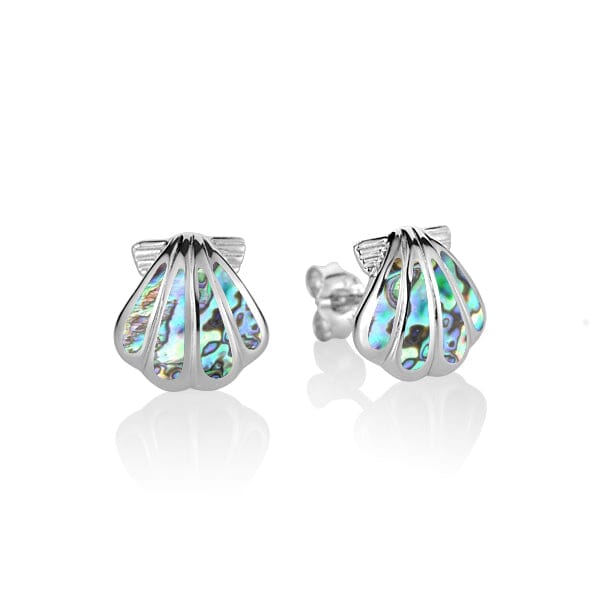 Abalone Oyster Shell Earrings Pendant Island by Koa Nani 